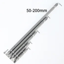 5pcs Magnetic Double Head Fewedriver Bit Ph2 Philips Cross e 6mm de chave de fenda SL6 de 6 mm