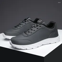 Casual Shoes Spring Men Lace Up Sneakers Footwear Male Soft Walking Running For Mocassin Plus Size