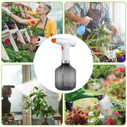 Pulverizador elétrico USB recarregável 900ml de rega automática de neblina 1200mAh Bateria de 360 graus para o parque de jardim para o parque