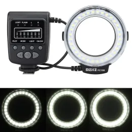 Blitze MEIKE FC100 LED RO Ring Flash Photo Speedlite Light für Canon 5D Mark II Nikon D3200 D3100 DSLR -Kamera