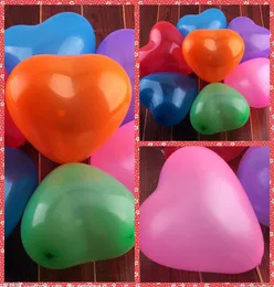 100 st 12 tum 15g latex hjärtballong för bröllop jul födelsedag baby shower party hem el dekoration leveranser4940301