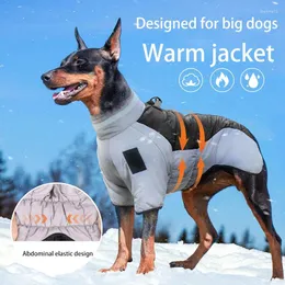 Hundekleidung XL-4xL 4Kolors Reflektierend wasserdichte verstellbare Jacke Jacketauit warmer Windschutz Winter Labrador Goldene Haustierkleidung