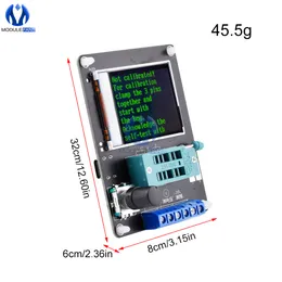 Type-C 5V GM328A 트랜지스터 테스터 다이오드 커패시턴스 ESR 전압 주파수 미터 PWM Square Wave Signal Generator 납땜