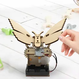 3D -Rätsel mechanische Schmetterlings -Hirnteaser -Spielzeug DIY Model Building Toy Butterfly 3D Holzrätsel für Mädchen Vorschule Kleinkinder