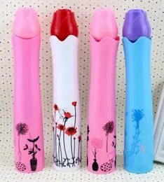 50pcs/lot Perfume Umbrella Wine Bottle Umbrella Mix Order Rose Vase Japanese Style Umbrella free ship LL