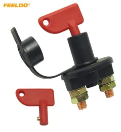 FEELDO Car Truck Boat Battery Isolator Disconnect Cut Off Power Kill Switch with Removable 2Key DC12V24V 57034336460