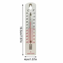 Wandhänge -Thermometer für Hausgarten im Innenraum im Freien Gartenhaus Gleishaus Pflanzfeuchtigkeitsmesser Thermometer Messwerkzeug Monitor