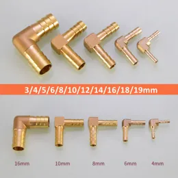 3 4mm 5 mm 6 mm 8 mm 10 mm 12 mm 14 mm 16 mm Schlauch Barb Elbow Messing Stachelfleisch -Anpassung Koppler -Stecker Adapter für Kraftstoffgaswasser