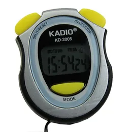 Professionell pedometer Steg Kalorikilometer Counter Pedometer gångavstånd Sportsdomare Kronograf Digital pedometer
