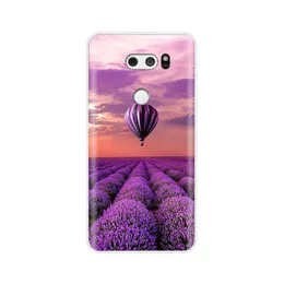 LG V30 / V30+ 사례 용 소프트 실리콘 충격 방지 TPU LG V30 PLUS V20 CASE에 대한 뒷면 커버 v30S LGV30 V 30 COQUE 용 thinQ 기초