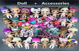 Lols surprise original doll accessories clothing suit 8 cm dress baby statue sister lol surprise girl toys gifts5604077