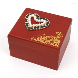 Dekorative Figuren Softalk Nagai.Aida.Red Mirror Solid Wood Music Box Geburtstag Weihnachten Valentinstag Geschenk