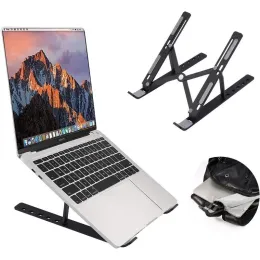 Stand Laptop Stand para MacBook Pro Notebook Stand dobrável Alumínio de alumínio Stand Stand Suporte para laptop para notebook