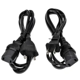 Universal 2PRONG SLUCK IEC320 C17 Женский адаптер Адаптер Ак для переменного тока для PS4 Pro EU/US Standard Supply Foodge Cable