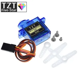 TZT Electronics Smart Official RC Mini Micro 9G 1,6 kg servo SG90 para RC 250 450 Helicóptero Airplano Boat para Arduino DIY