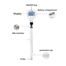 NUOVO METER Digital PH METER MULTIPURNO METURA ACISITÀ METURE PEN PEN TESTER TESTER Analizzatore del terreno con retroilluminazione ATC per l'acquario della piscina