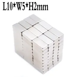 Magne neodymowy magnet 10x5x1/2/3/4/5 mm n35 forti quadrati ndfeb rare terreni magneti neodimio magneti n35 potenti parametri ima