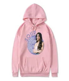 Kvinnor039s hoodies tröjor olivia rodrigo hoodie sour tröja flickor avslappnad hiphop streetwear kpop harajuku lös 6116079