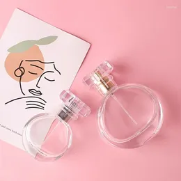 Butelki do przechowywania 25 ml mini szklane perfum butelka sprayu przezroczyste 50 ml makijażu Podpisanie próbki kosmetyczne przenośne fragranc