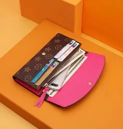 Роскошь дизайнерские кошельки оптовые леди многоцветные монетные кошельки Короткие кошельки красочные карты держатели оригинальная коробка женщин классическая с коробкой сумкой