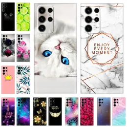 Samsung S23 Plus S23 Ultra Case Cover Samsung Galaxy S23 S 23 Silicone Hoesje Galaxys23 용 소프트 파라