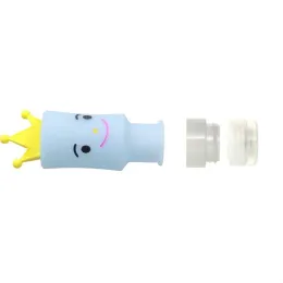 Prinzessin Prinz Cartoon Silikon -Abgabe Flasche Süßes Dispensing Flaschen Lotion Flasche Shampoo Körper Waschspengung Engpässe Cartoon Abgabeflasche