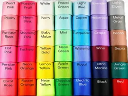 196 Colors лента 112 дюйма 2quot3quotsolid лента Grosgrain у двора Grosgrain складывает волосы.