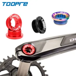 Toopre Mountain Bike Aluminium śruba ze stopu aluminiowa MTB Zintegrowana pokrywa korbowa koła łańcucha Torx