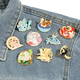 Childhood classical game yellow elf duck friend enamel pin Cute Anime Movies Games Hard Enamel Pins Collect Metal Cartoon Brooch Backpack Hat Bag Collar Lapel Badges