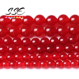 Натуральная кровь красный халцедон -каменные круглые шарики для украшений, изготовление энергии заживление бусин DIY Браслеты ожерелья 4 6 8 10 12mm 15 "