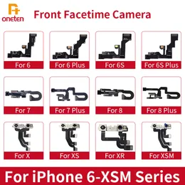 Przedni moduł aparatu Flex kabel do iPhone'a 6 6s 7 8 plus x xr xs max czujnik zbliżeniowy twarz przedni aparat do naprawy telefonu komórkowego części