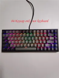 Accessori 84 KeyCap PBT set per RGB retroilluminato tastiera meccanica DoubleShot