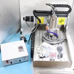 4 축 CNC 3040 2.2kW 금속 목재 조각 기계 싱크 워터 탱크 조각 Mach3 CNC 라우터 밀링 머신 4030 USB LTP