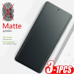 Para LG G8 G8S G8X V30 G6 G7 Plus ThinQ Cobertura completa Matte Hydrogel Screen Protetor de tela LG Velvet V60 V50 V30 PLU Thinq