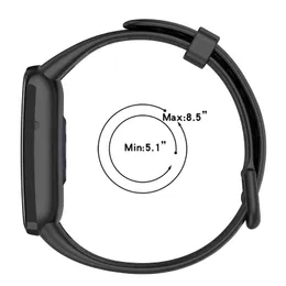 Cinghia di silicone per xiaomis miband 7 bracciale/braccialetti per orologi intelligenti impermeabili e traspiranti