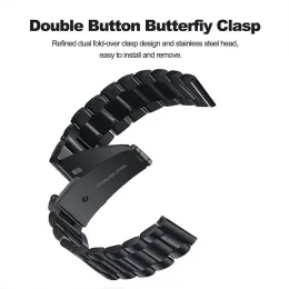 20mm 22 mm Metallgurt für Huawei Uhr Buds GT 3 2 Pro 46mm Läufer SE 43mm 42mm Smart Watch Accessoires Band Watchband -Armband