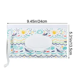 EVA Baby Wet Wipe Bolsa Wipes Tolder Caso Capa flip Snap-Stra-Strapil Reutilable Reabillable Wipe Bag O Outdoor Protable Tissue Box