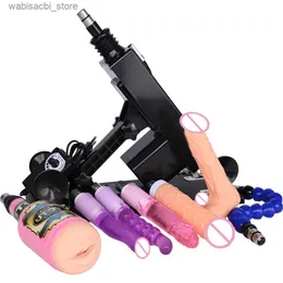 Andra hälsoskönhetsartiklar Rough Beast Automatic Machine for Women Multipla dildos Tillbehör Onani vuxna penisfästen vibrator leksak l49