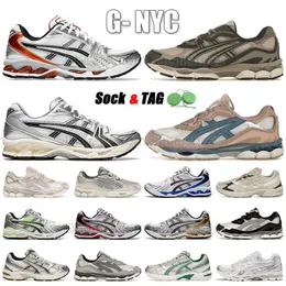 2024 Sneaker Marathon Trail Gel Nyc Scarpe da corsa Grey Oyster Vintage Basso Asix giapponese Asix Sports Outdoor Scarpe per esterni interni Aqua Obsidian Grafite Chaussure Canvas