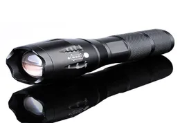 T6 -Zoomable Tactical Led Flashlights военные 3800 -мильцы XML 18650 Светодиодная лампа с горелкой для открытого кемпинга 6371030