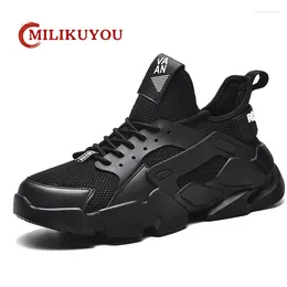 Casual Shoes 2024 Spring Male Platform Mens Sneakers Breathable Man Fashion Big Size 46 Tenis Masculino Zapatillas De Hombre