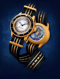 Mens Bioceramic Five Ocean Watch Автоматические механические часы Высококачественные полные функции Тихоокеанского океана Антарктические океанские индийские часы часы часы