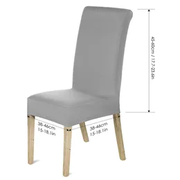 غطاء كرسي عالمي قابل للتعديل رخيصة مرونة كبيرة في مرونة المقعد المقعد مقعد أغطية كرسي لمكتب غرفة الطعام المعيشة