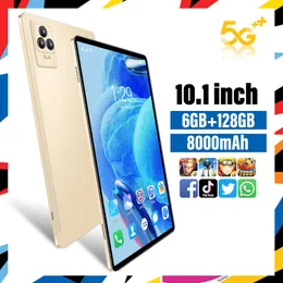 Tablet 10 Inch Tablet Cross Mirror Android Overseas Version High-definition Call Intelligent Game