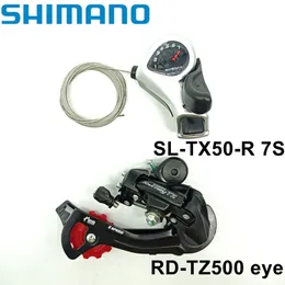 シマノトーナメントTZ500 6/7スピードグループセットRD-TZ500バイクリアデレイラーSL-TX50 6SシフターレバーSL TX50シフター