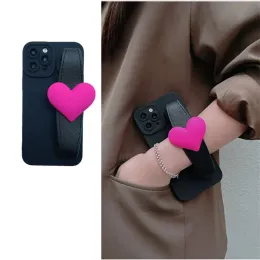 Custodia per telefono del braccialetto 3d per il bracciale per Oppo Reno 6 Lite Reno 5 4 3 2Z Reno7 4G 5G Realme 5 8i 9i 10 Bag di copertura in silicone morbido