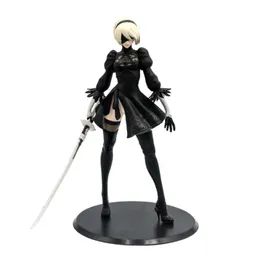 28cm Game de anime Nier Automata 2B YORHA NO2 Tipo B Figura Figura Modelo de Coleção PVC Toys Brinquedos Q06211901642