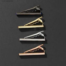 Tie Clips Mens cylindrical tie clip tie accessory simple mature father gift Y240411