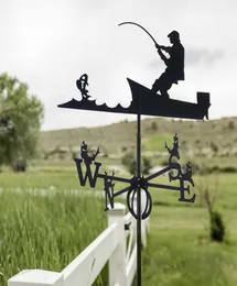 الفولاذ المقاوم للصدأ Weathervane سقف جبل الطقس Vane Garden Barn Scene Sake for Home Supplies Decor H09273282849