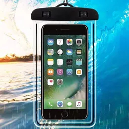 Прозрачный водонепроницаемый мешочек сухой мешок под водой чехол для мобильного телефона для iPhone14 13 Samsung Xiaomi